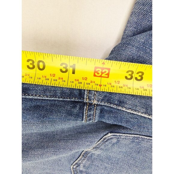 Lucky Brand 31X32 Womens Mid Rise Ava Boot Size 12/31 Regular Blue Denim Jeans - Picture 10 of 14